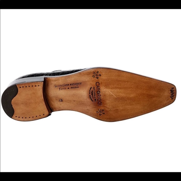 CAPORICCI 1400 genuine alligator shoes art:1400 - Picture 5 of 13